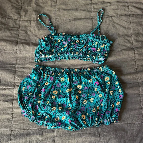 Anthropologie Ruffle Two-Piece Set - Picture 3 of 3